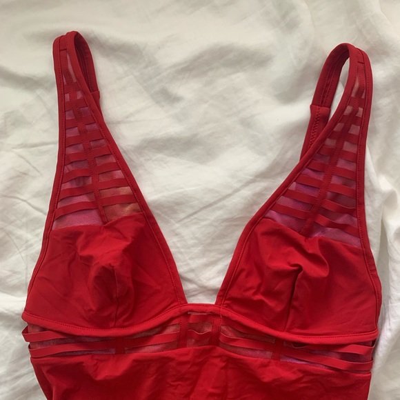 La Perla Red Swimsuit - Picture 3 of 3